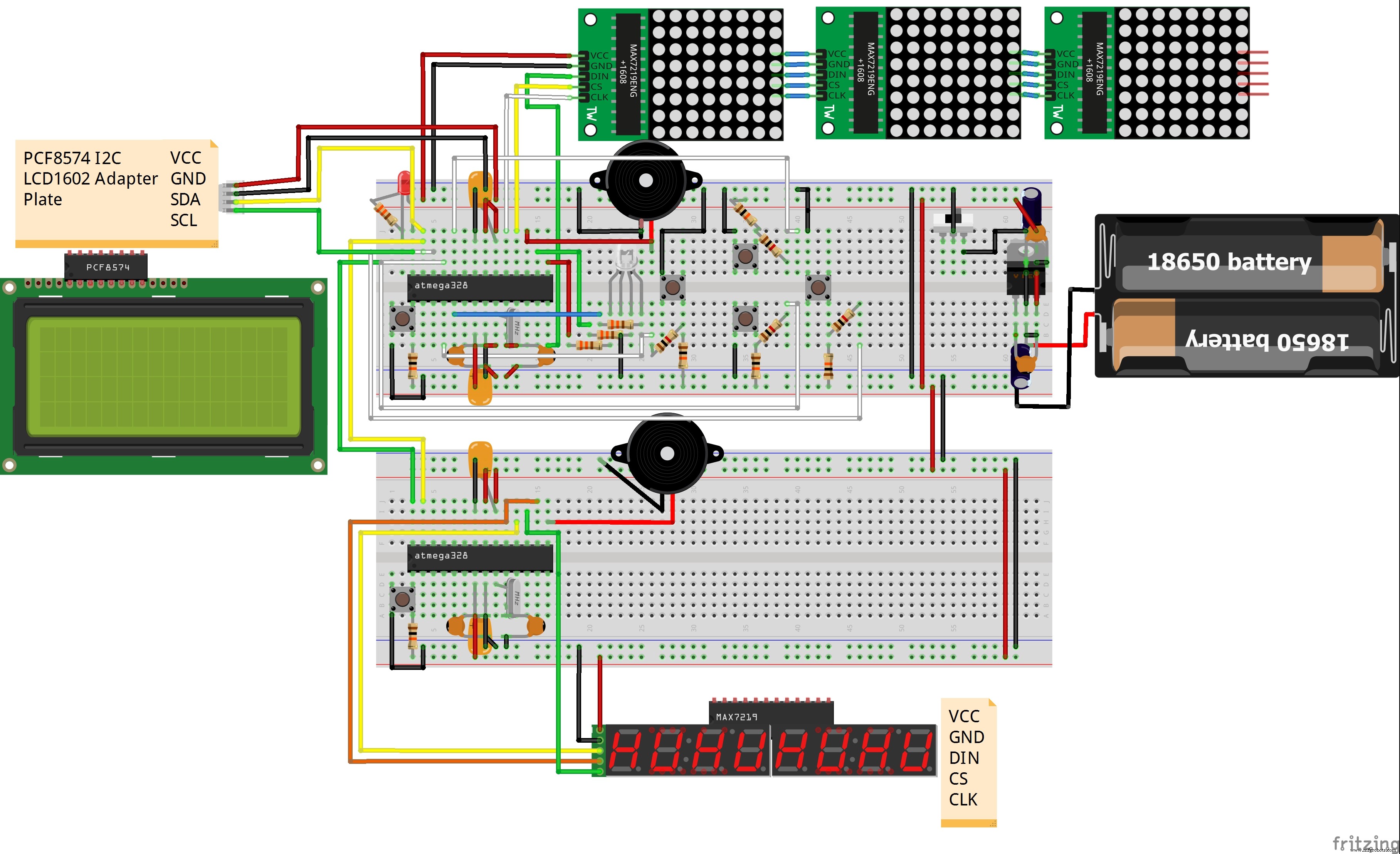ATmega328P Alien Slot Machine Kit