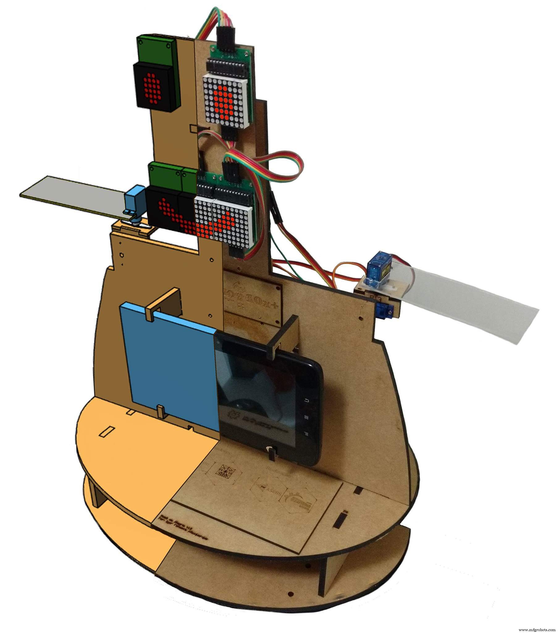 Joy Robot: An Arduino‑ESP8266 Powered Smart Robot