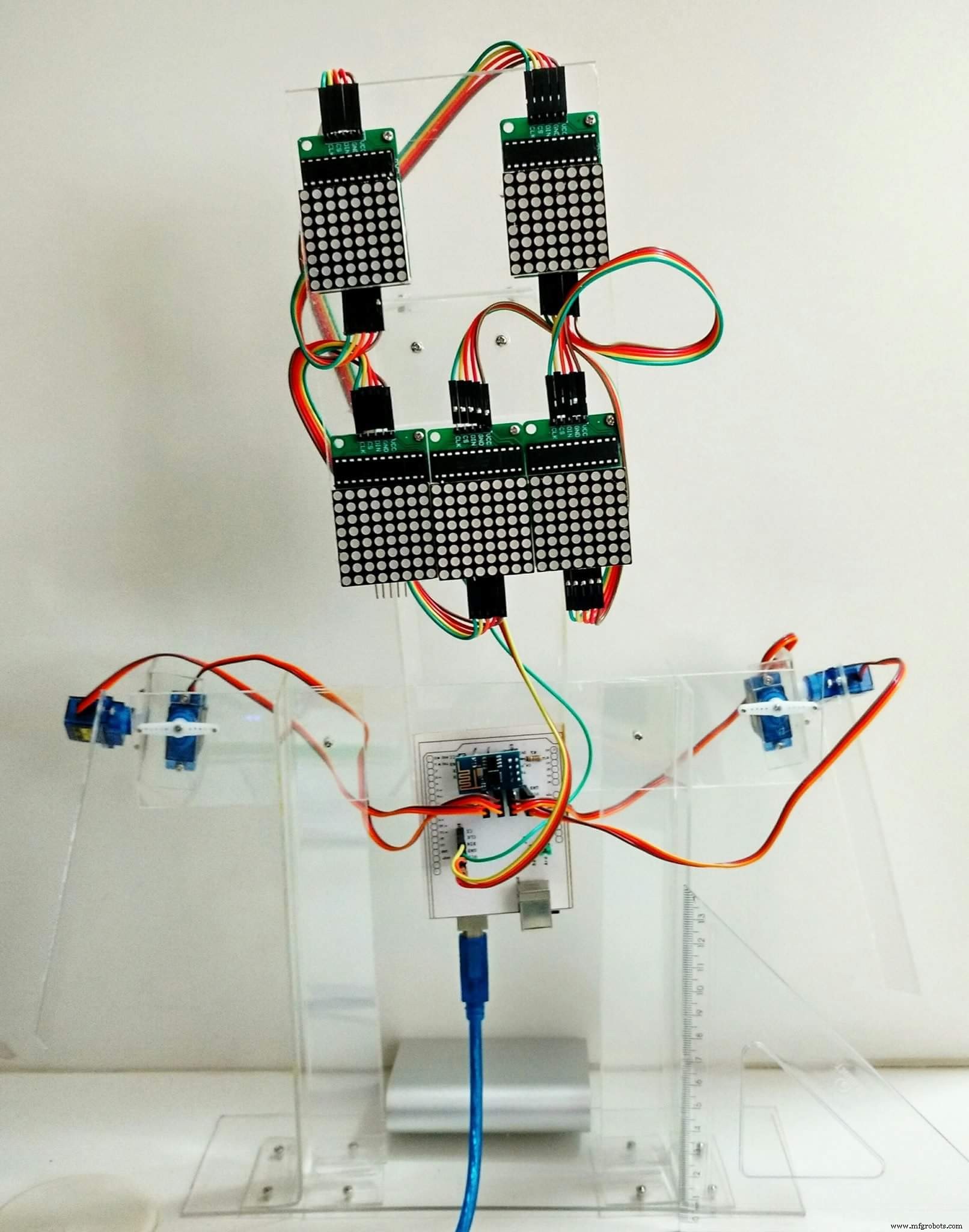 Joy Robot: An Arduino‑ESP8266 Powered Smart Robot