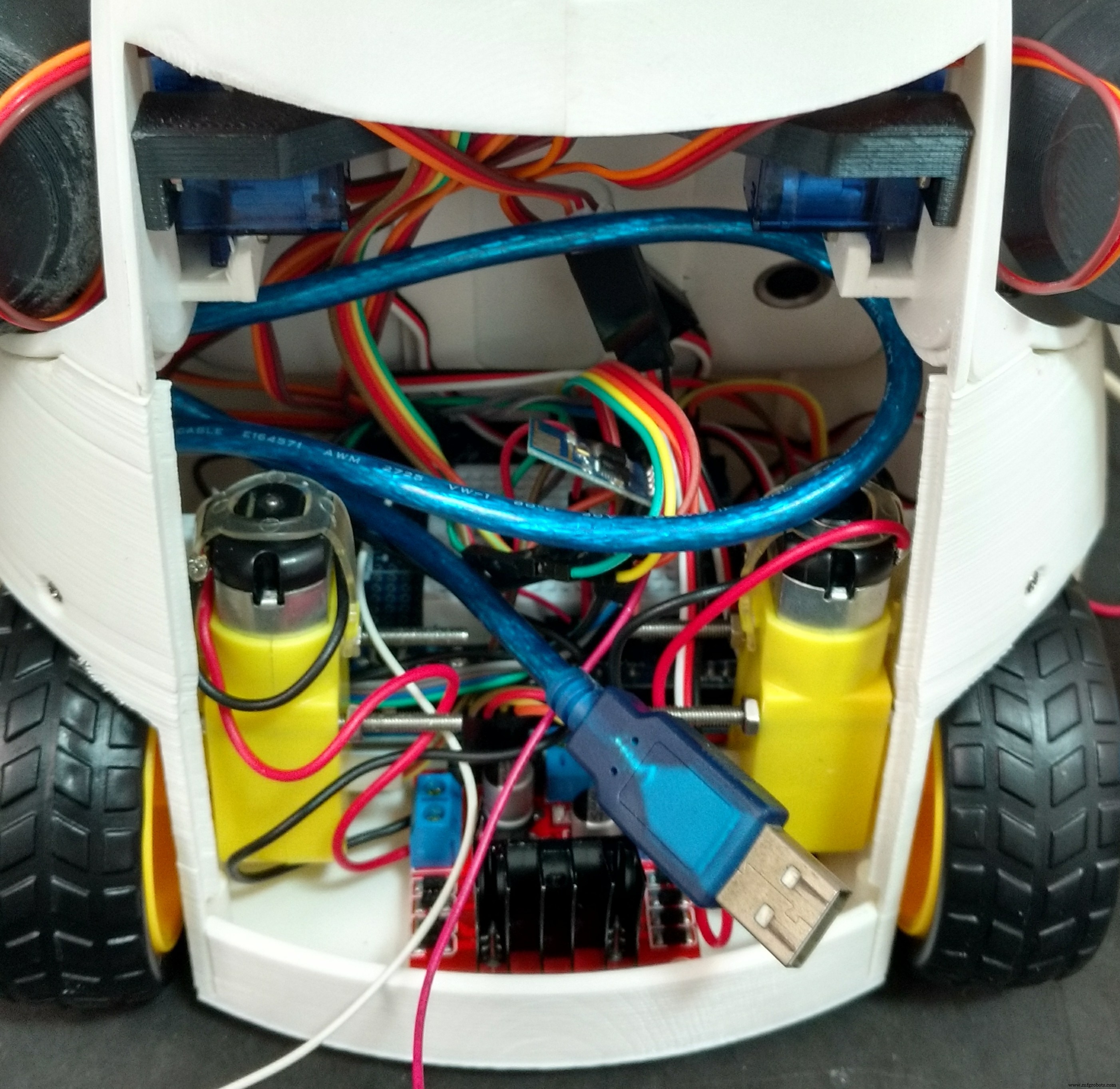 Joy Robot: An Arduino‑ESP8266 Powered Smart Robot