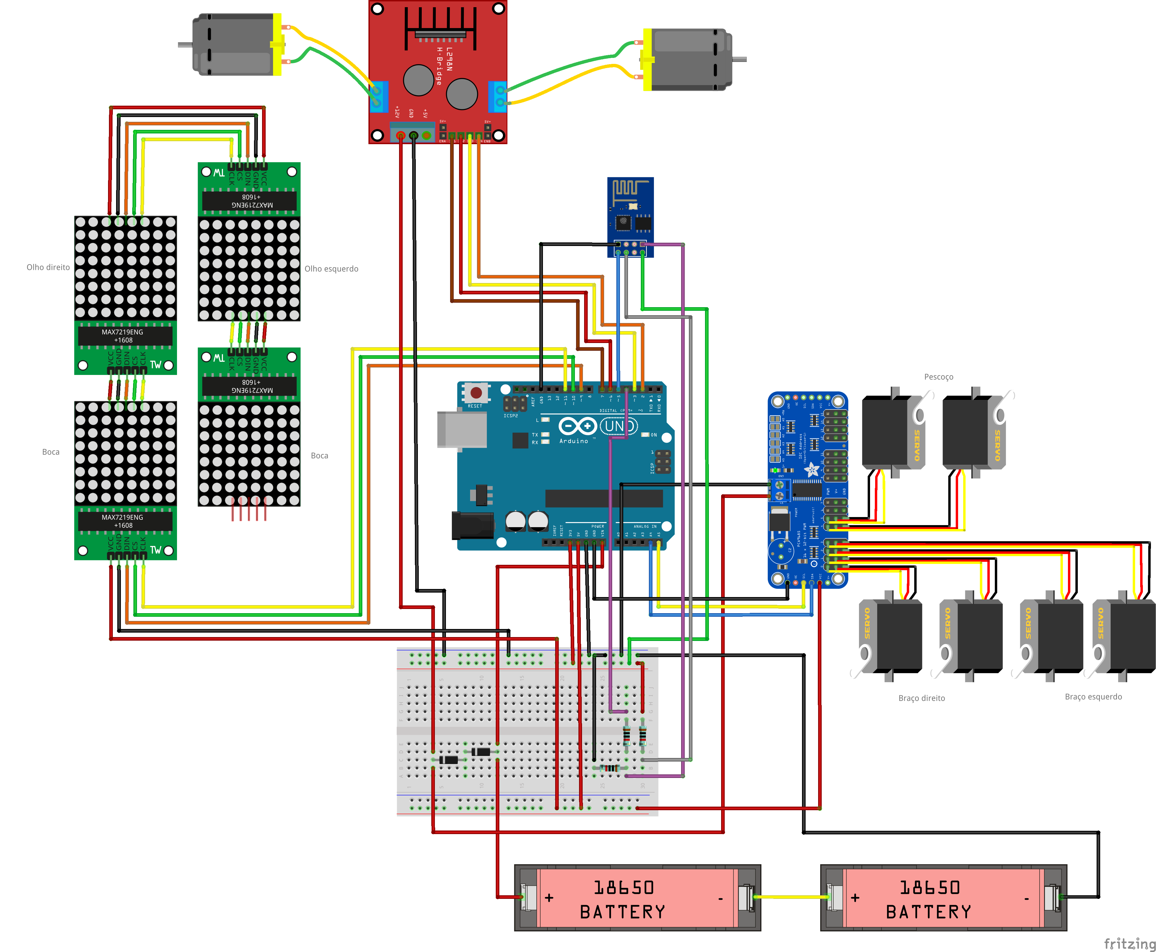 Joy Robot: An Arduino‑ESP8266 Powered Smart Robot