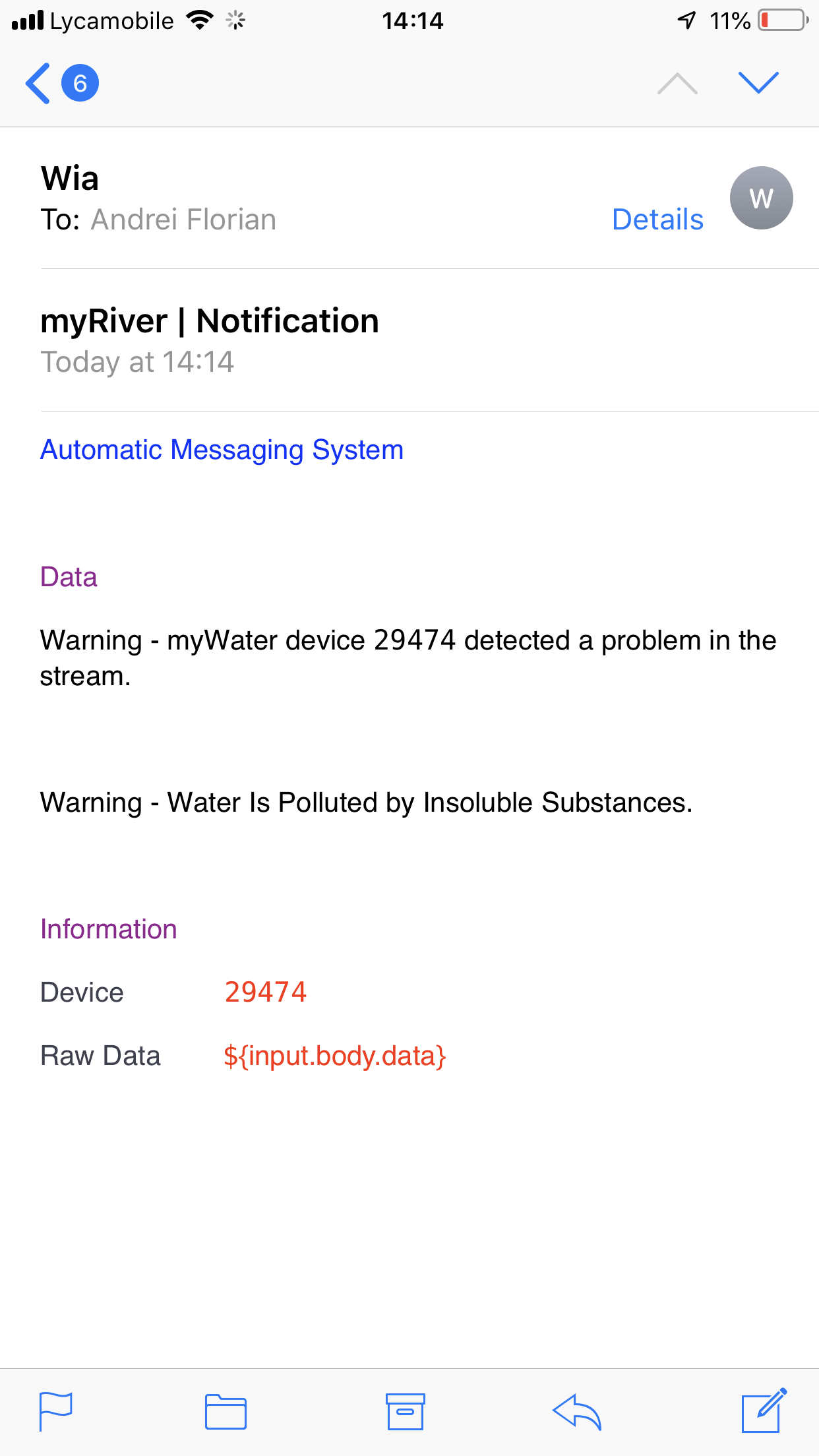 River Health Monitor: Arduino-Based Water Quality System