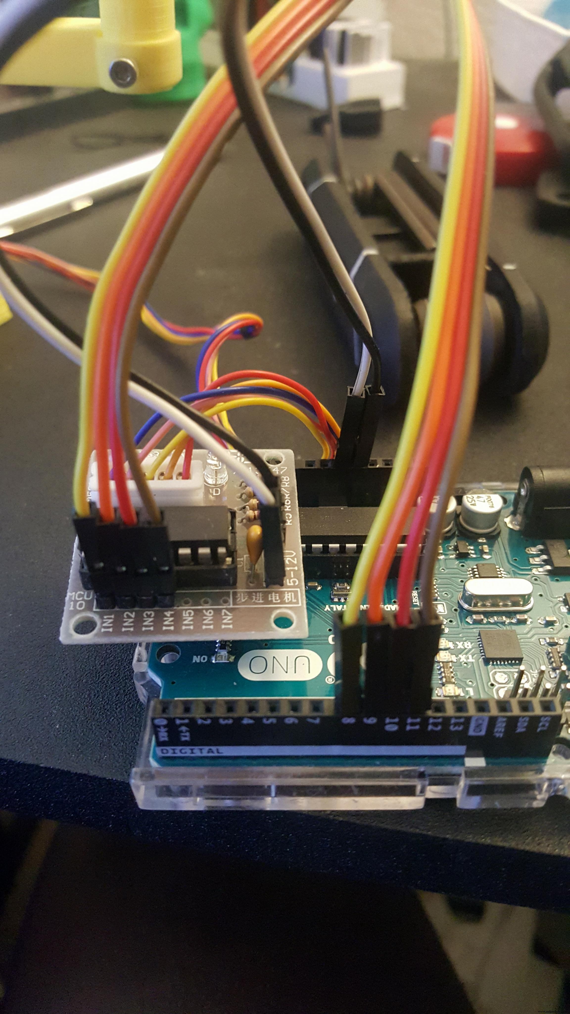 Automated Tinder & Bumble Swiper Using Arduino UNO Stepper Motor
