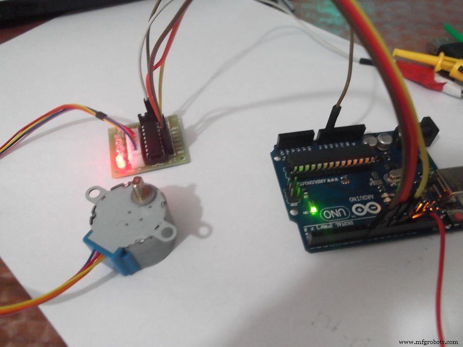 Automated Tinder & Bumble Swiper Using Arduino UNO Stepper Motor