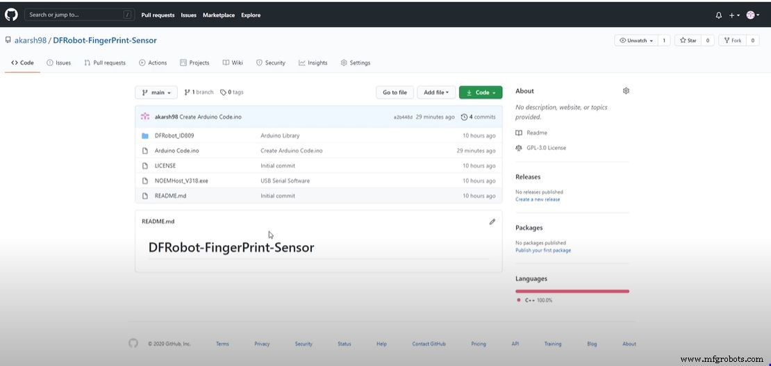 Integrating a DFRobot Capacitive Fingerprint Sensor with Arduino or ESP8266