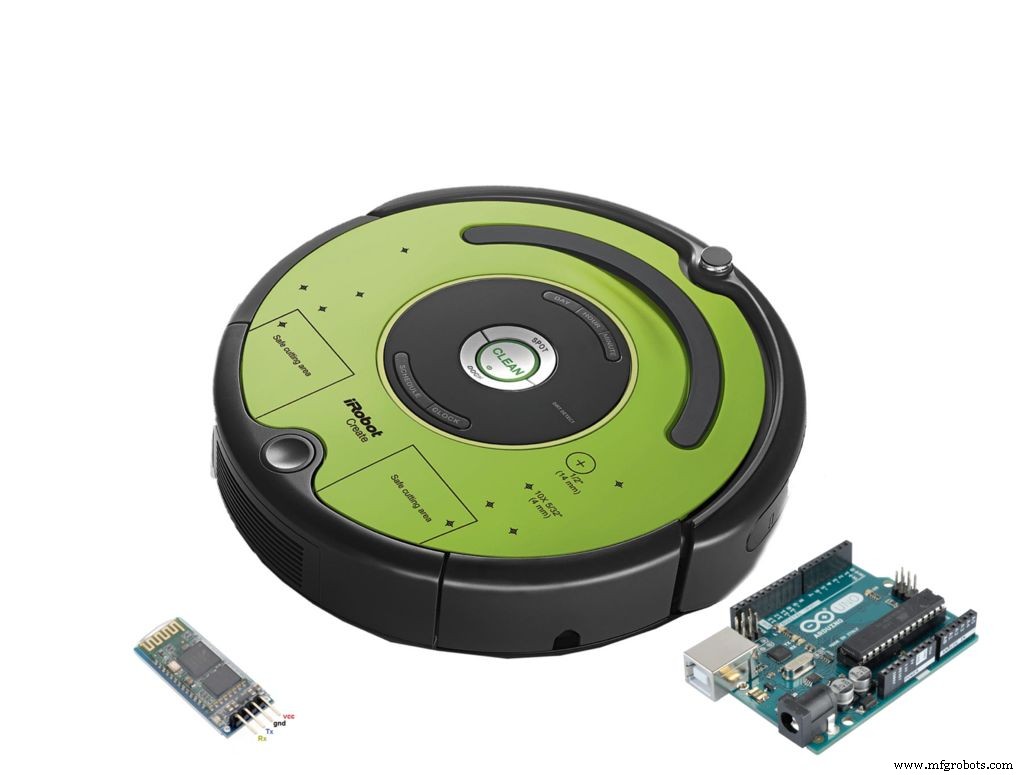 Control Your Roomba Create 2 Using Arduino and Android: A Step-by-Step Guide