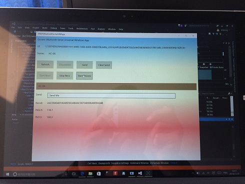 Design a PM2.5 & PM10 Air Quality Detector App for Windows 10 UWP