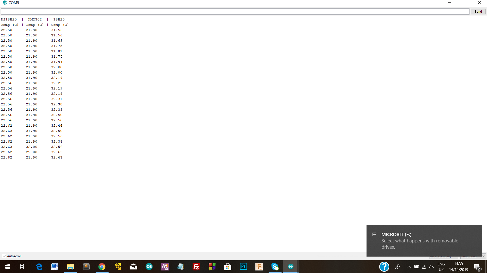 Assessing Sensor Accuracy: External vs Body Temperature Comparison