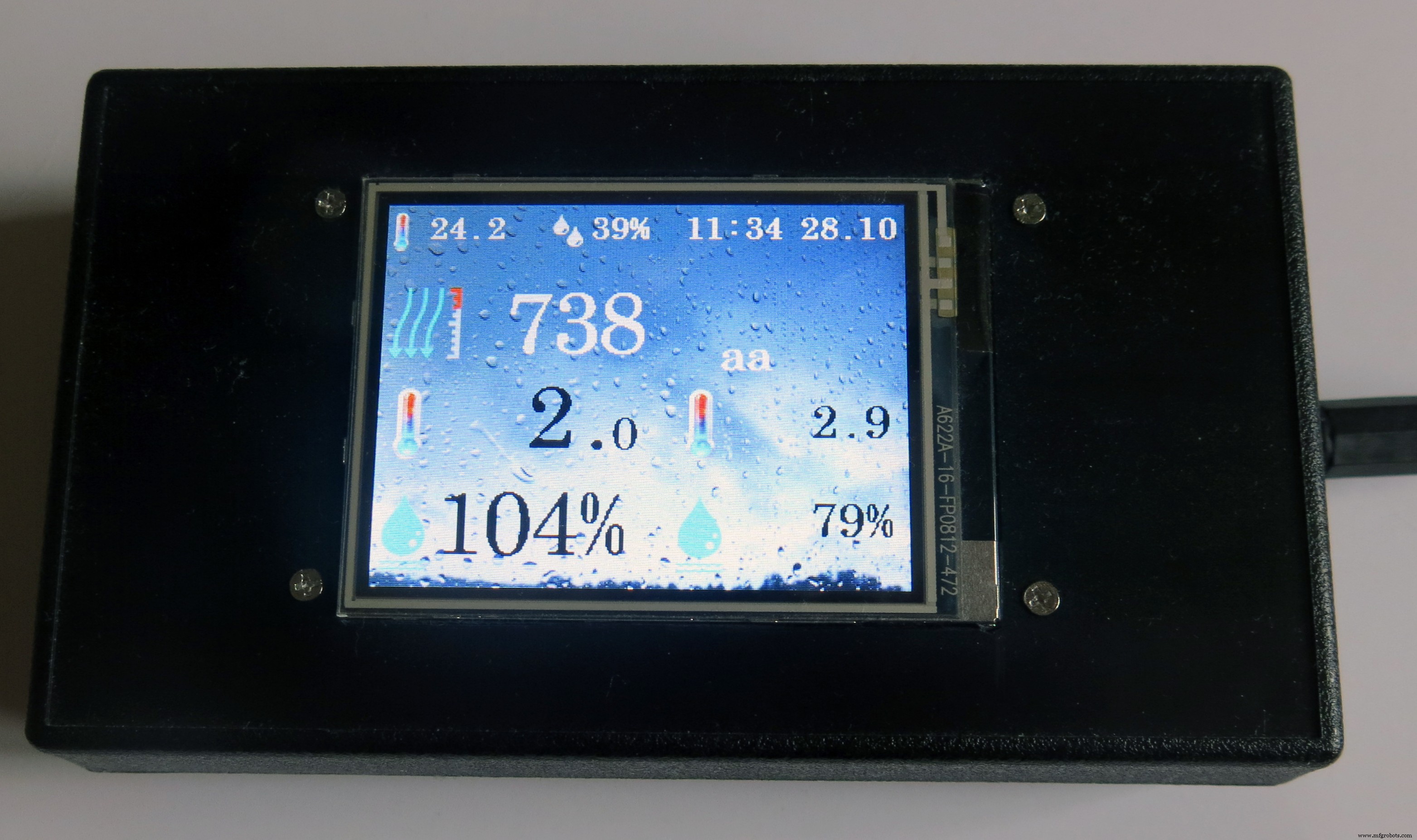 Interactive Nextion HMI Project Using Arduino Mega and Sensors