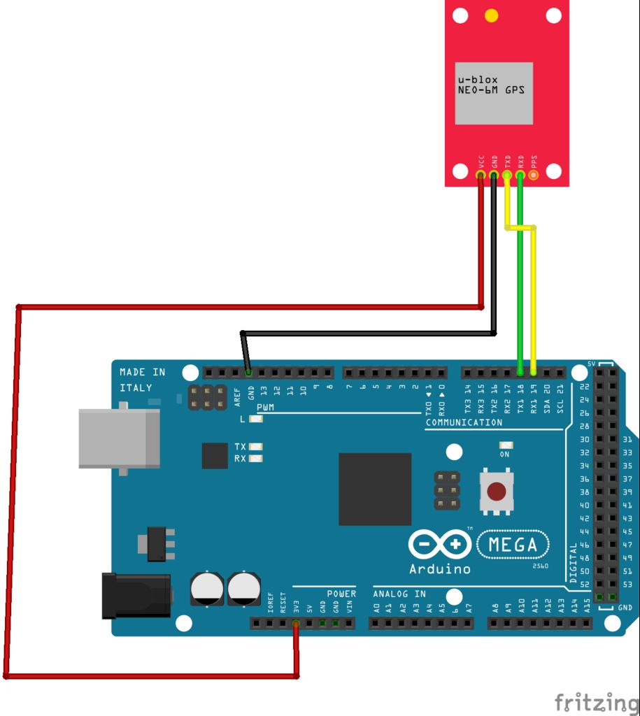 Connecting Arduino Mega to a NEO‑6M GPS Module: A Step‑by‑Step Guide