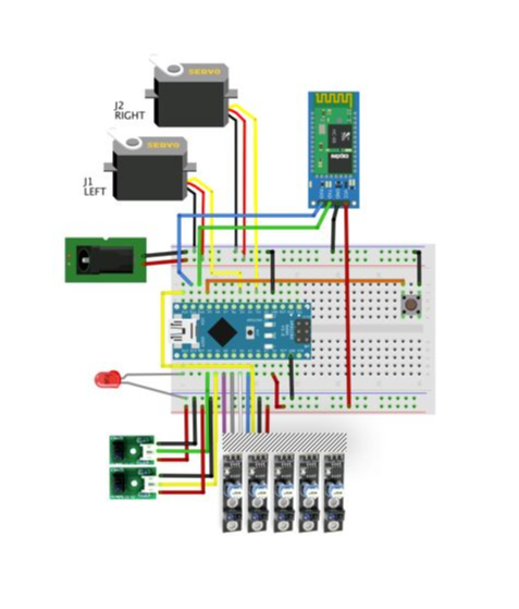 AI-Powered Line-Following Robot Built on Arduino Nano