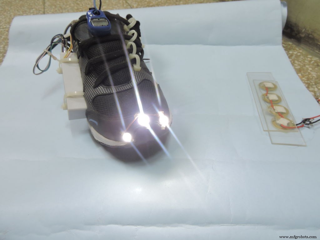 Smart Self‑Lacing Shoes with Built‑In Energy Harvesting