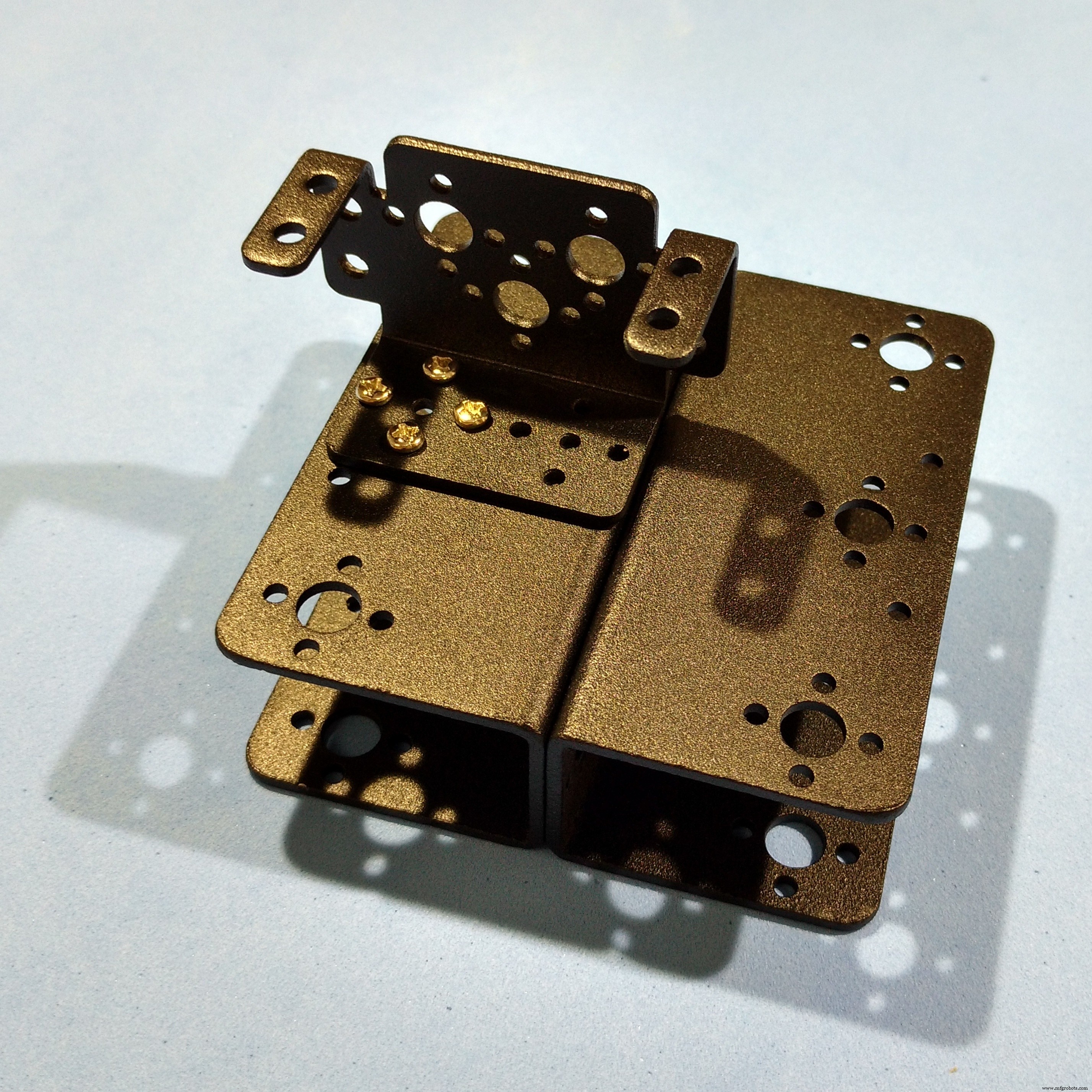 Arduino-Based Nunchuk-Operated 6-DoF Robotic Arm Kit