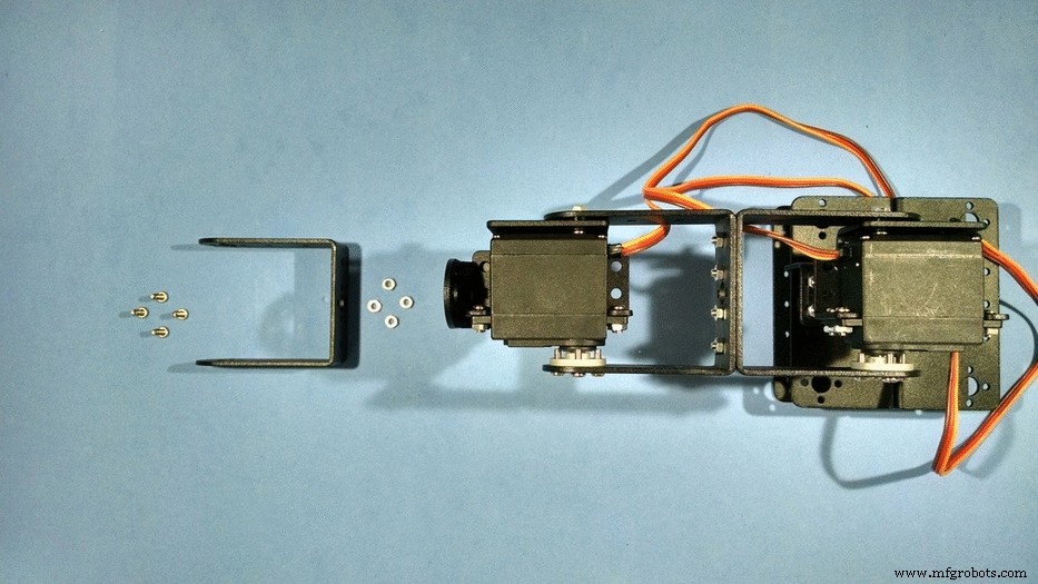 Arduino-Based Nunchuk-Operated 6-DoF Robotic Arm Kit
