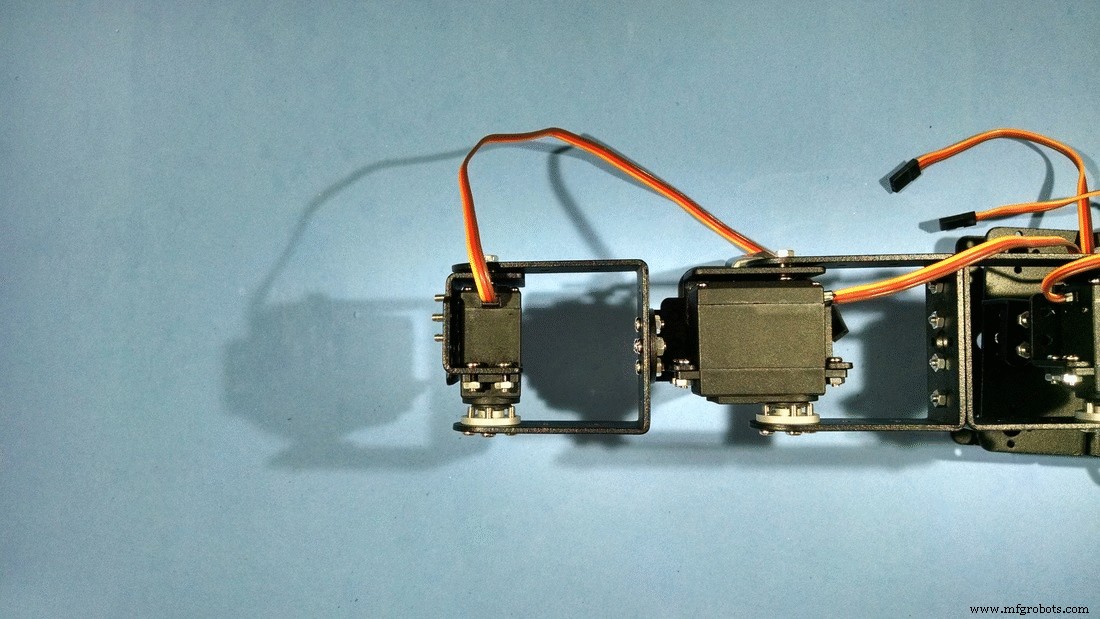 Arduino-Based Nunchuk-Operated 6-DoF Robotic Arm Kit