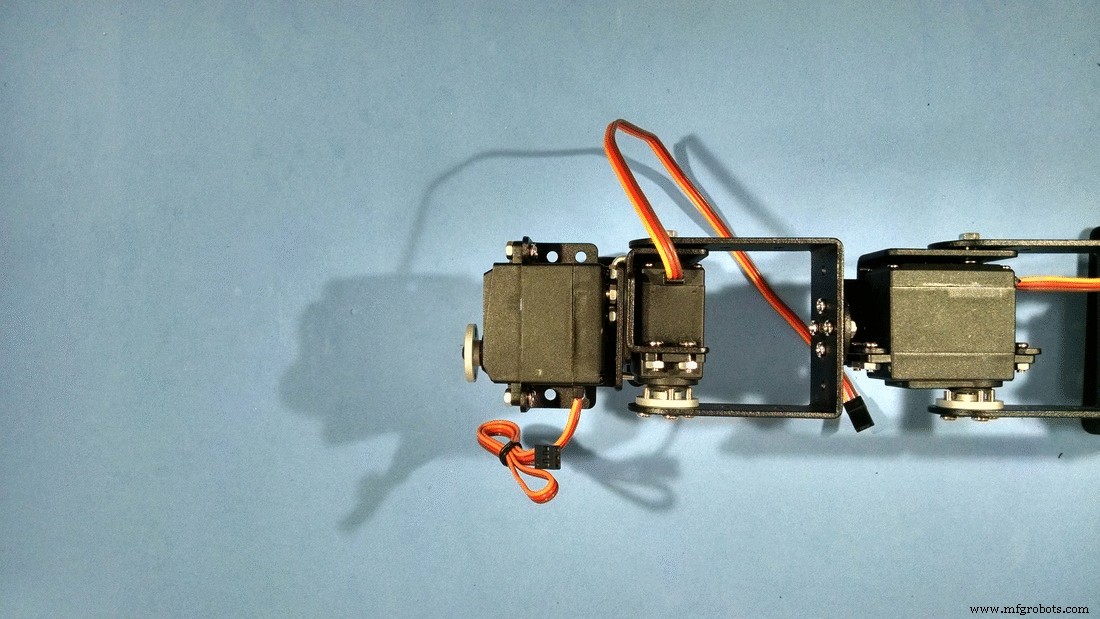 Arduino-Based Nunchuk-Operated 6-DoF Robotic Arm Kit