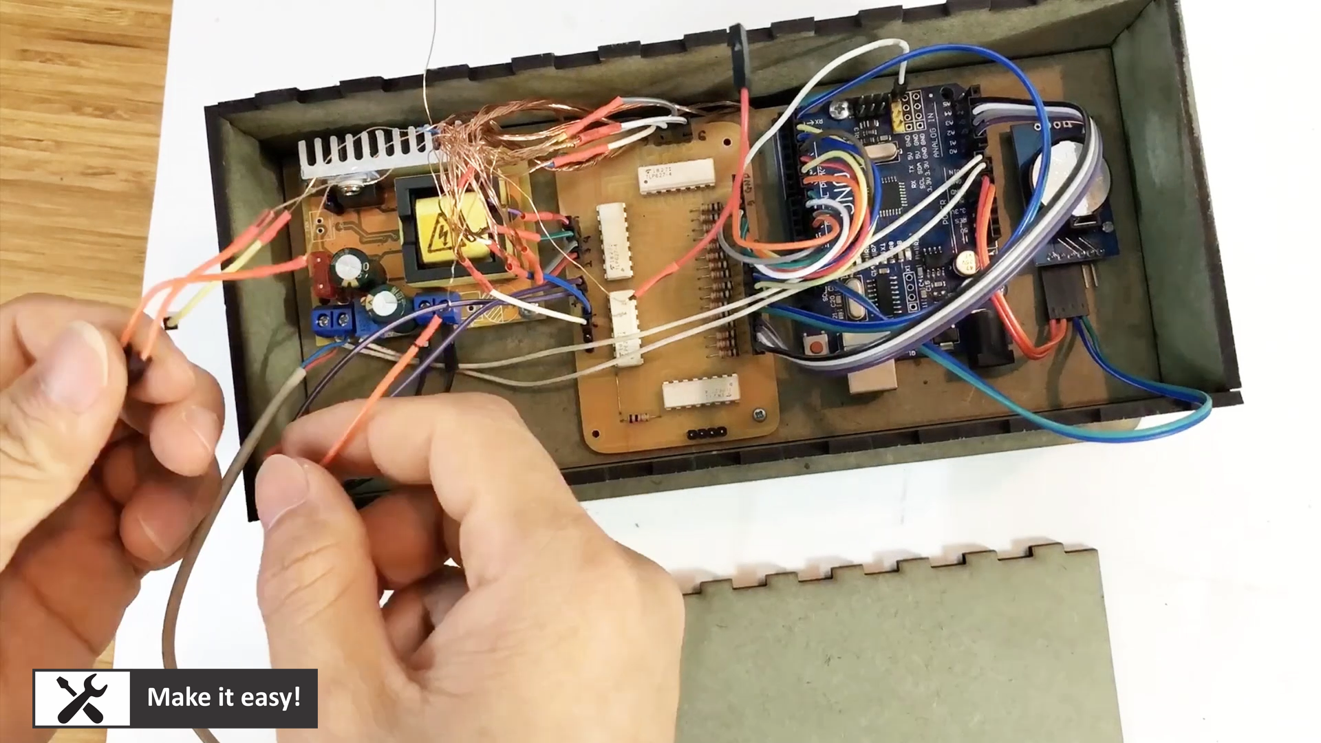 Build a Sleek Nixie Tube Clock in a Custom MDF Wood Enclosure Using Arduino
