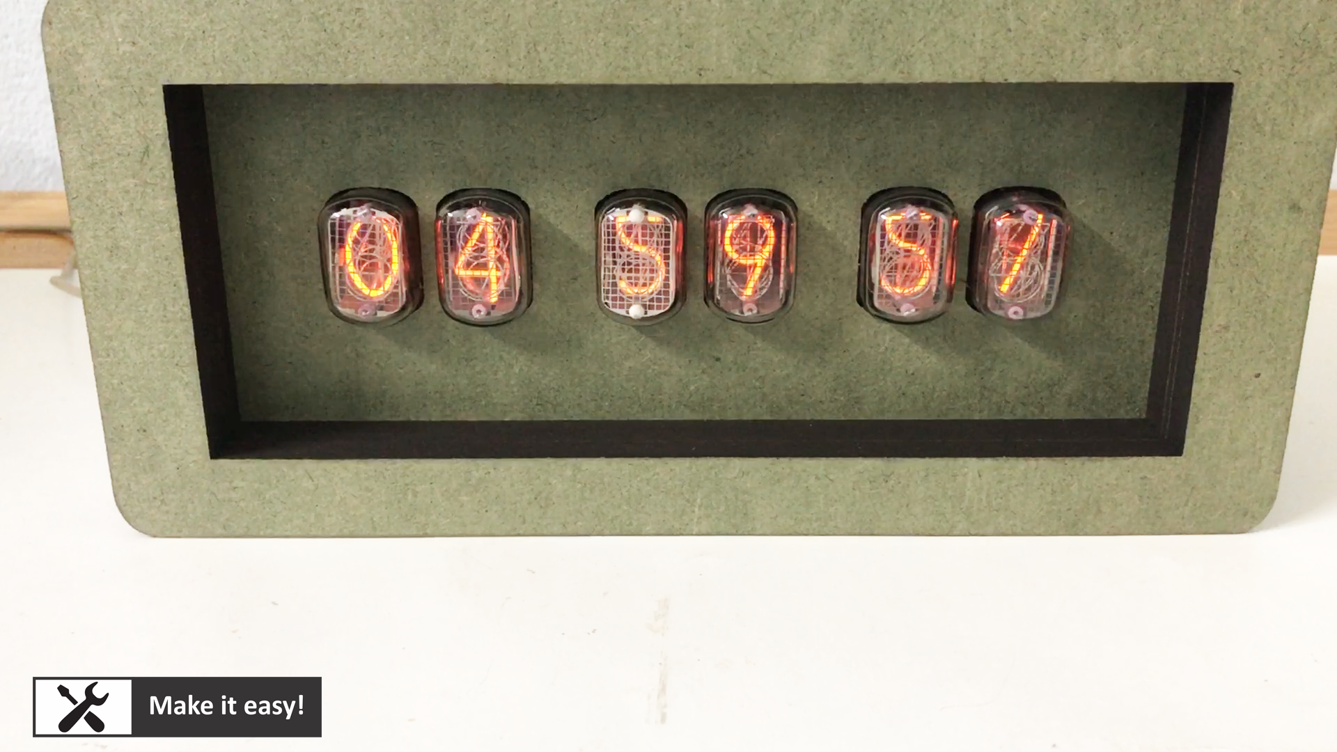 Build a Sleek Nixie Tube Clock in a Custom MDF Wood Enclosure Using Arduino