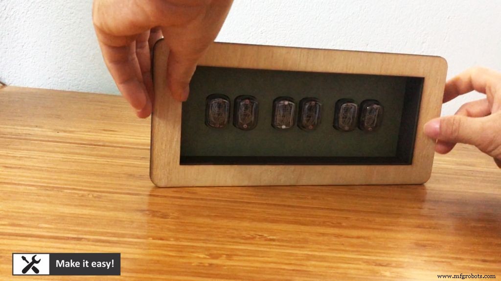 Build a Sleek Nixie Tube Clock in a Custom MDF Wood Enclosure Using Arduino