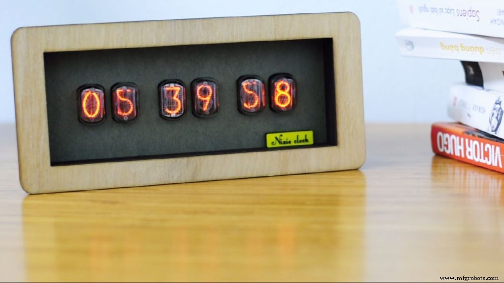 Build a Sleek Nixie Tube Clock in a Custom MDF Wood Enclosure Using Arduino