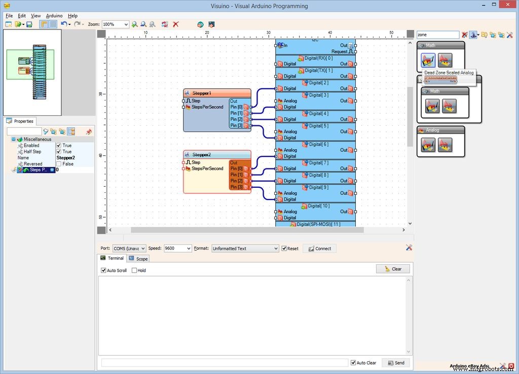 Control Two Stepper Motors with Arduino Nano & Joystick – Simple Tutorial
