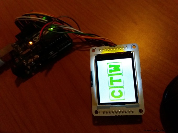 How to Display Images on a 1.17‑inch TFT LCD with Arduino UNO