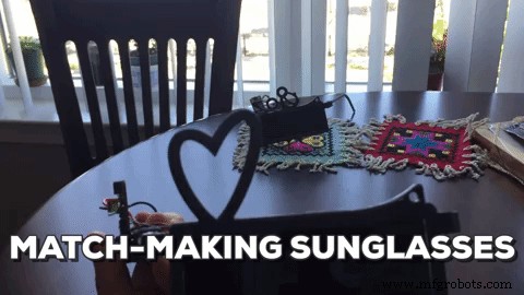 Create Smart Match‑Making Sunglasses with Arduino 101 and tinyTILE BLE