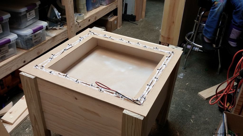 Zen Garden CNC-Enabled End Table: Build Your Own Smart Furniture