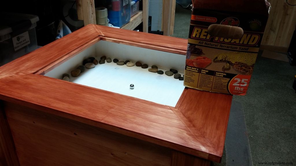 Zen Garden CNC-Enabled End Table: Build Your Own Smart Furniture