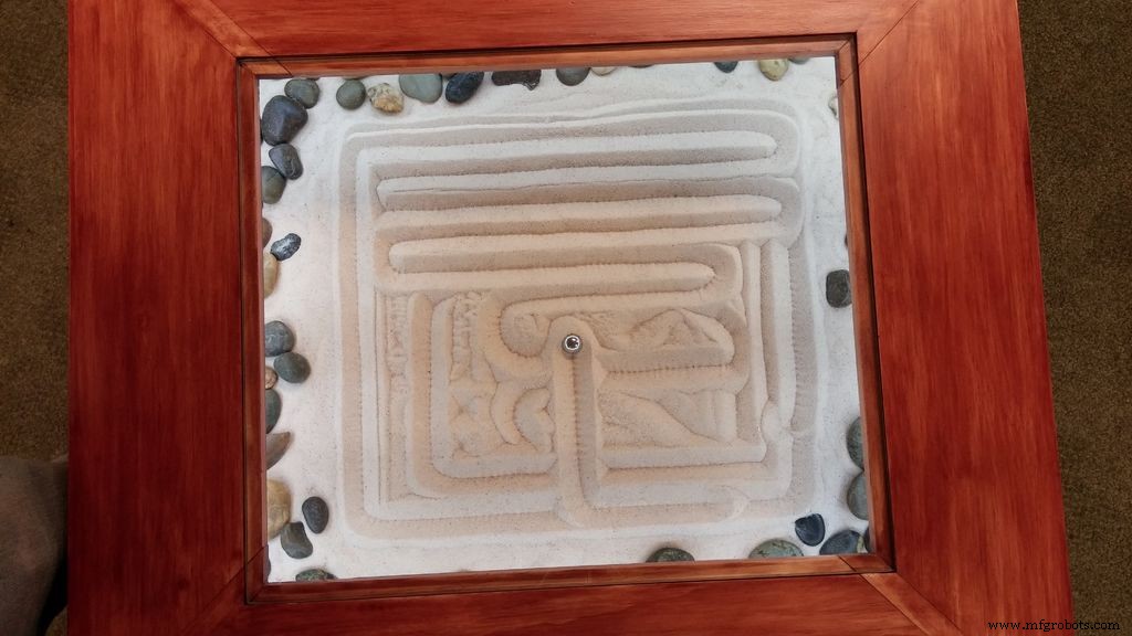 Zen Garden CNC-Enabled End Table: Build Your Own Smart Furniture