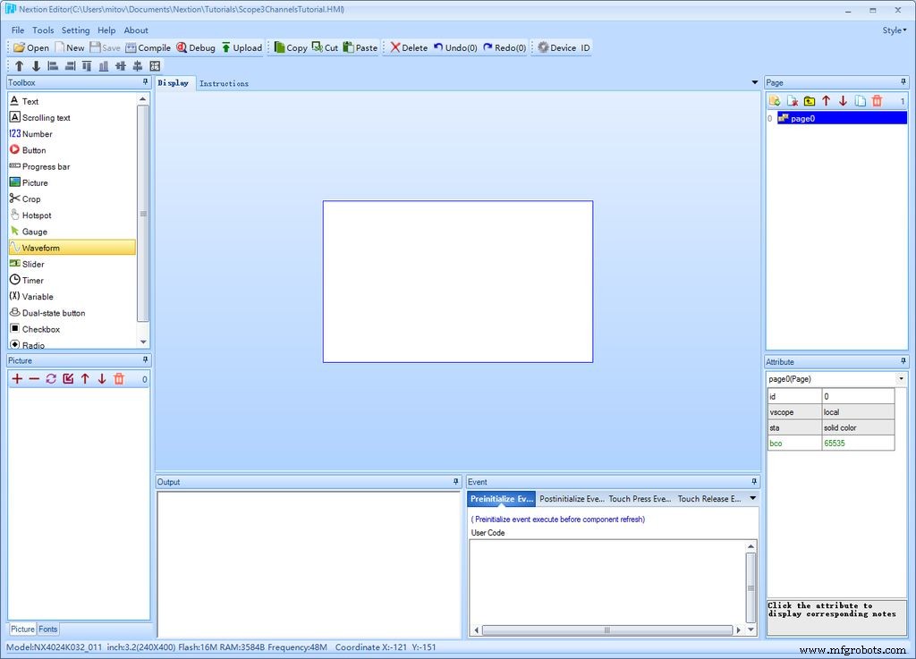 Display BME280 Temperature, Humidity & Pressure on a Nextion Touchscreen