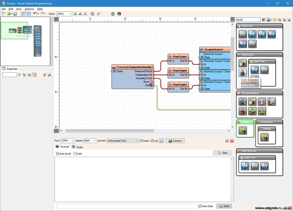 Display BME280 Temperature, Humidity & Pressure on a Nextion Touchscreen