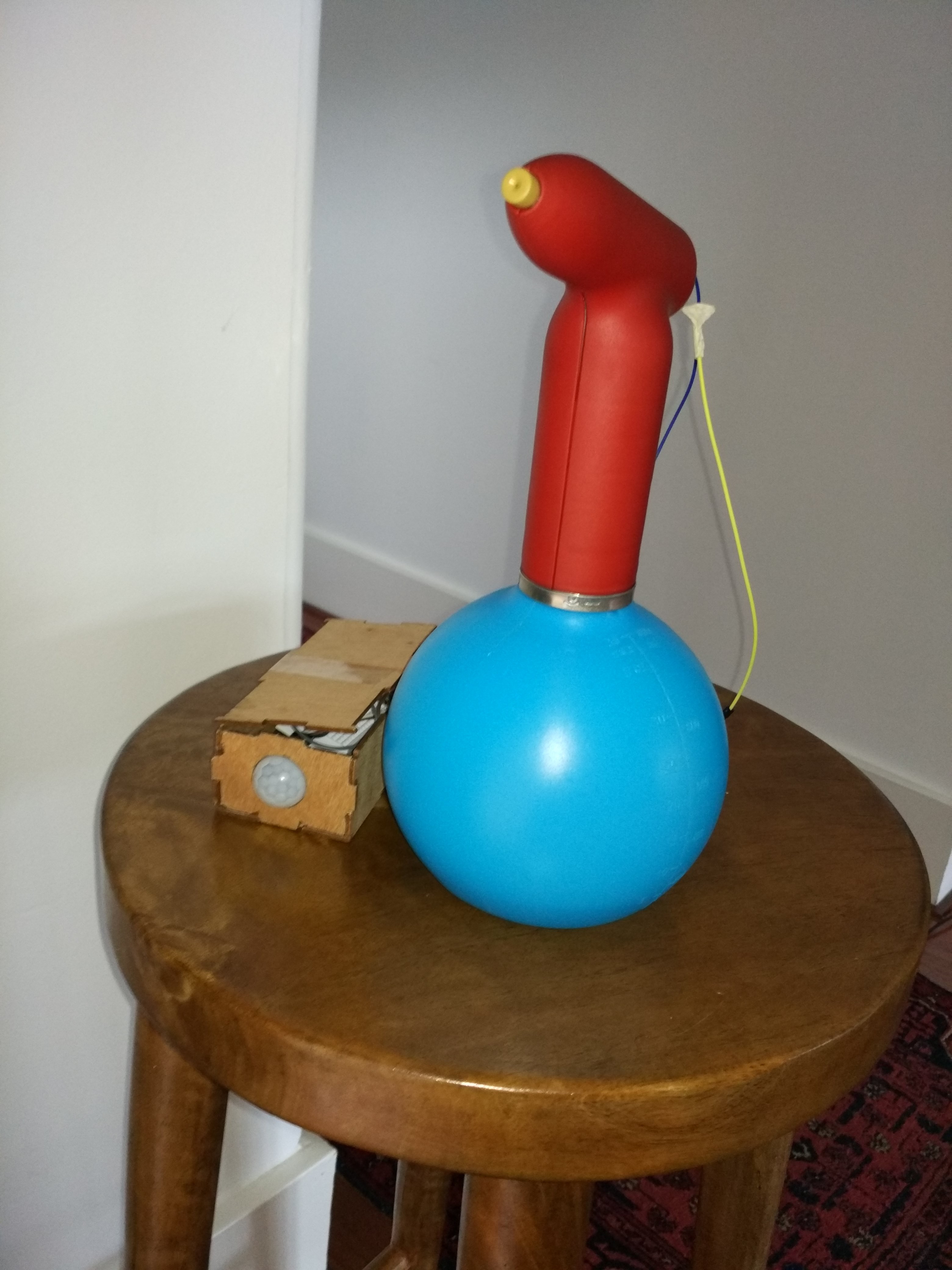 Smart Motion-Activated Water Gun Built with Arduino Nano