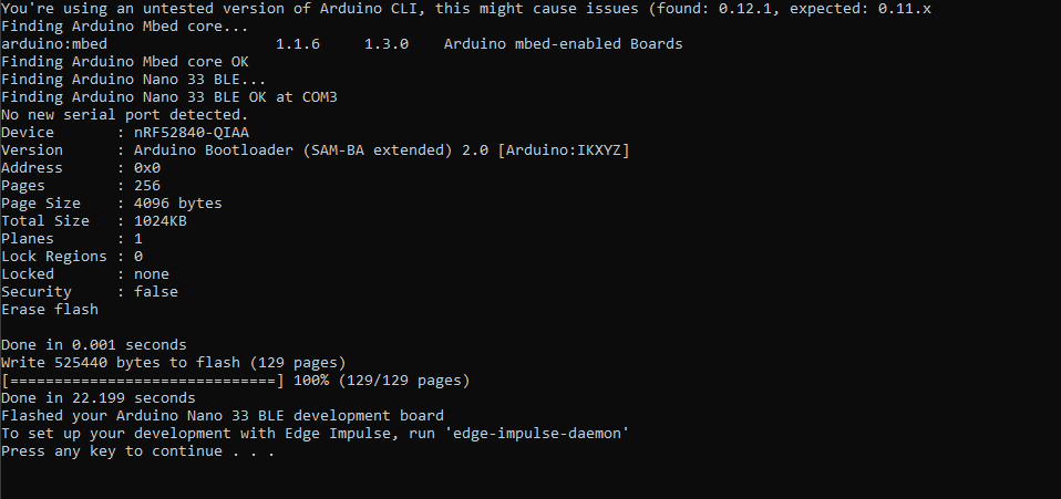 Control RGB Lights with TinyML Keyword Detection