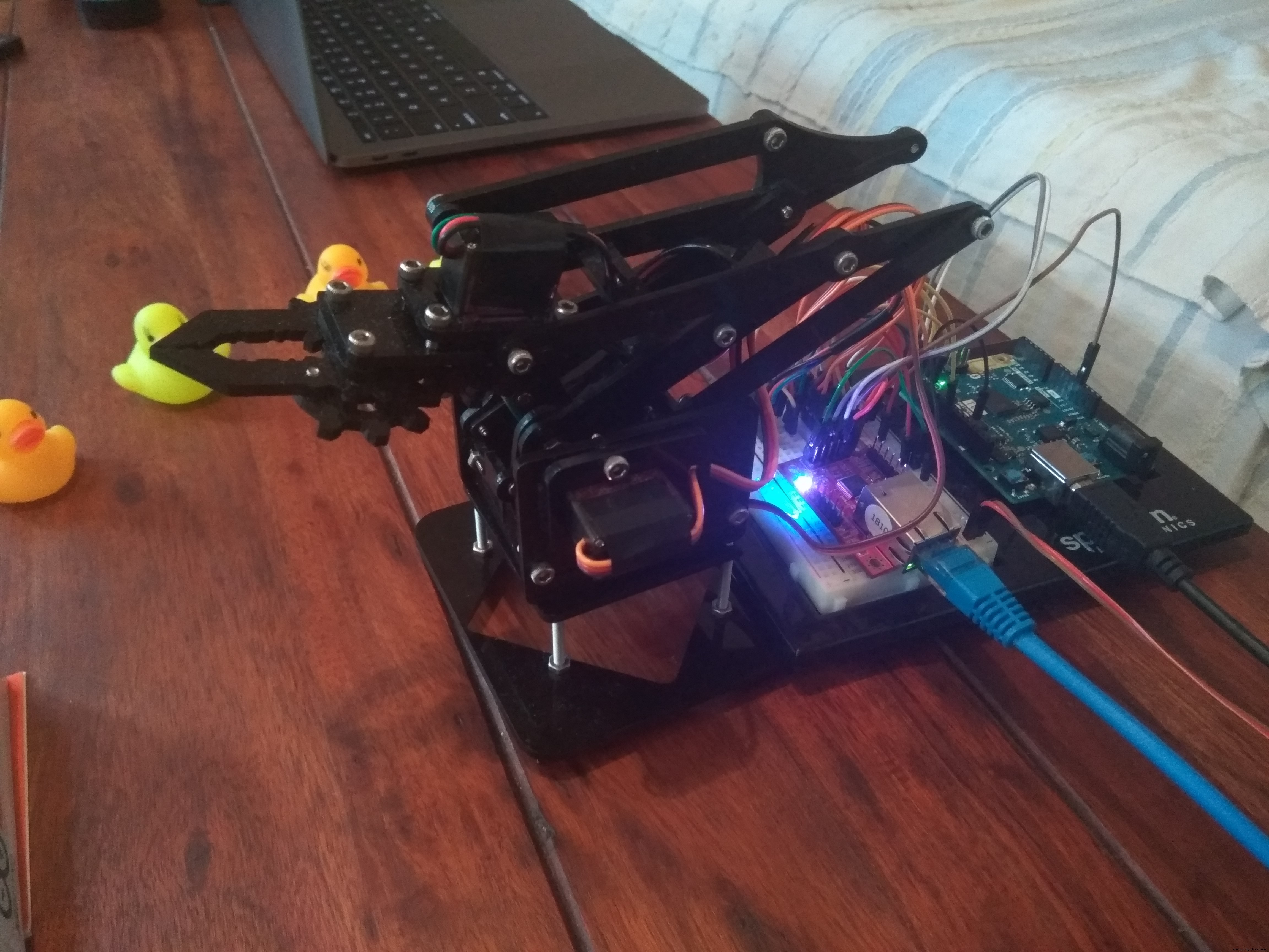 Ethernet-Driven Robot Arm: Remote Control Made Simple