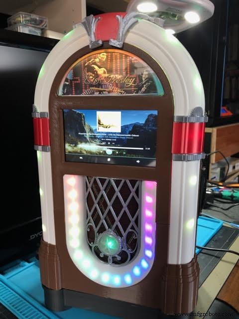 Modern Jukebox: Raspberry Pi & Arduino LED Music Player