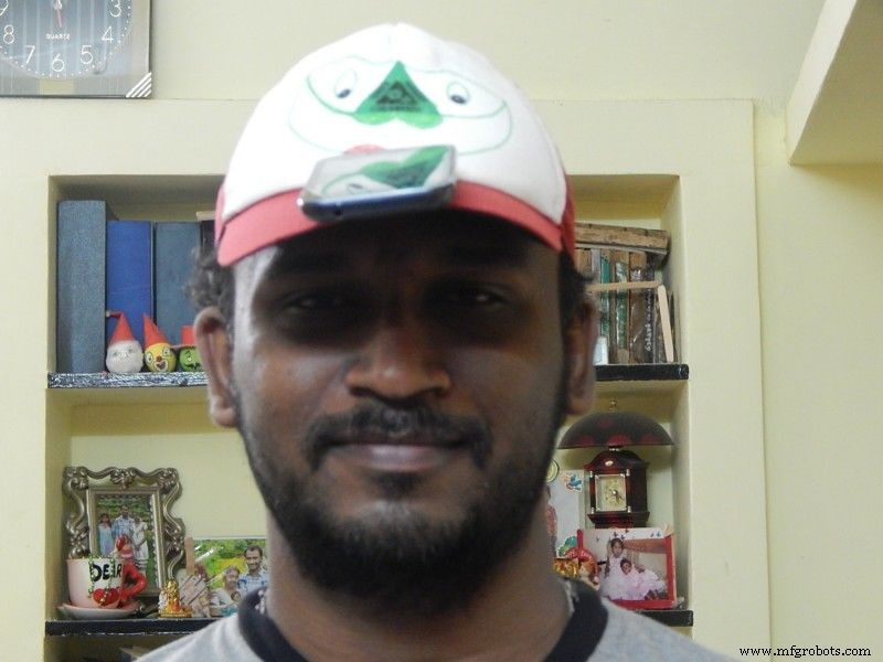 Transforming a Human Head into a Robot Head: An Arduino-Driven DIY Project