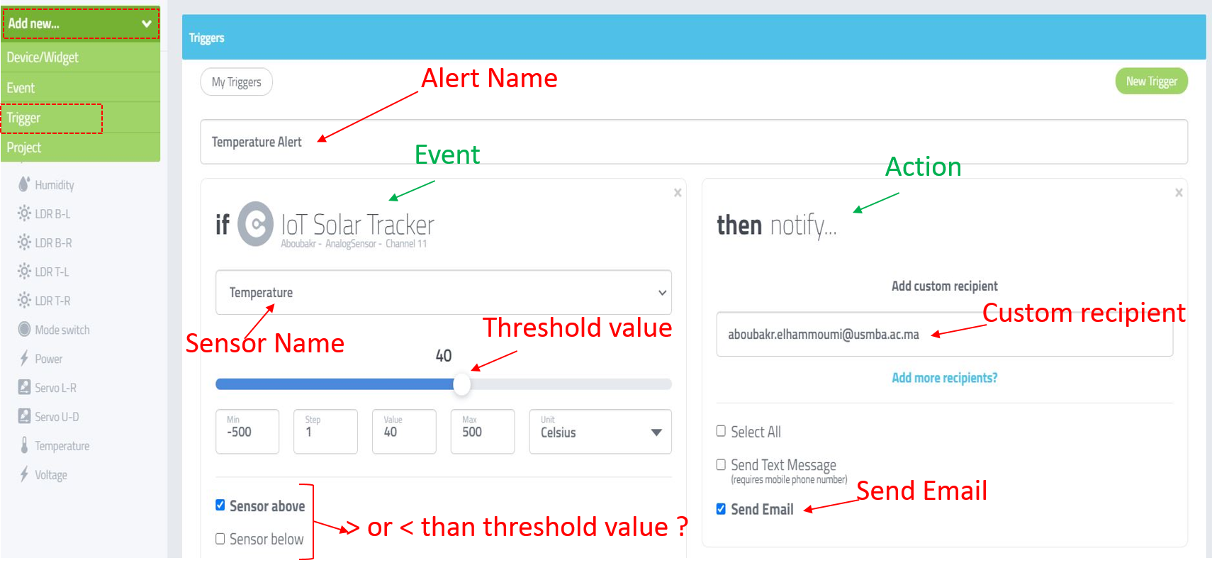 IoT-Enabled Solar Tracker: Smart Energy Management with Arduino