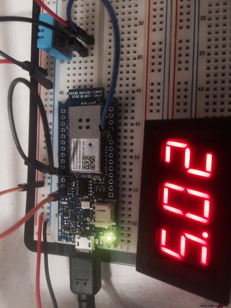 Upload DHT11 Sensor Data to ThingSpeak Using Arduino MKR1000