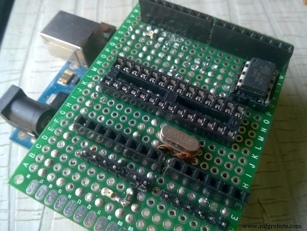 Build a Portable Persistence of Vision Display with Arduino UNO and ATtiny85