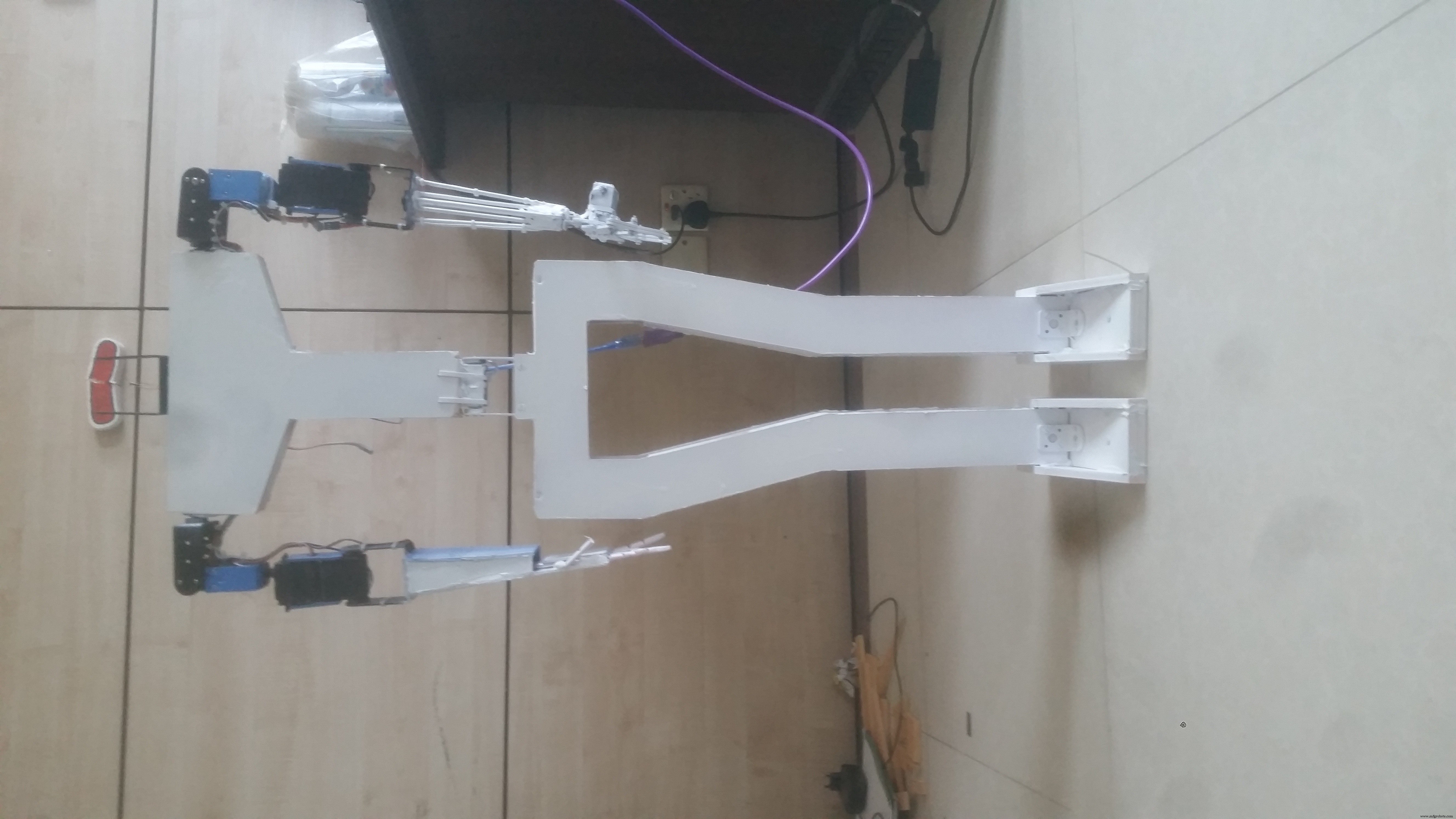 MIA-1: Advanced Open-Source Handmade Humanoid Robot – No 3D Printing Required