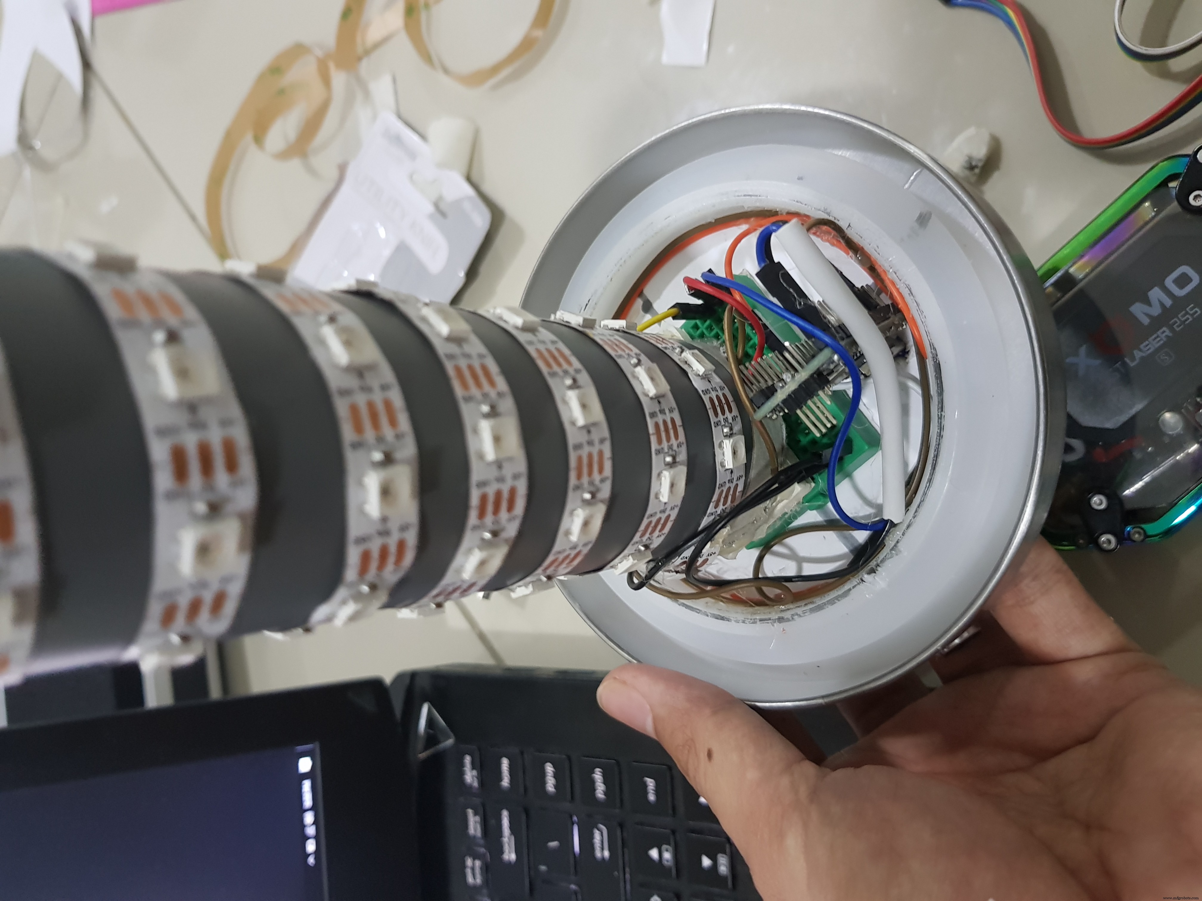 Build an Audio‑Reactive Desk Lamp with Arduino Nano