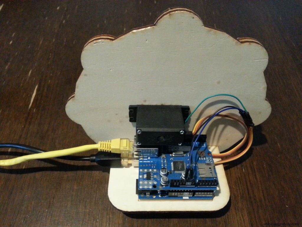 Create a Web-Enabled IoT Gauge Using Arduino, Yaler, and IFTTT