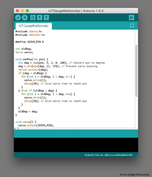 Create a Web-Enabled IoT Gauge Using Arduino, Yaler, and IFTTT