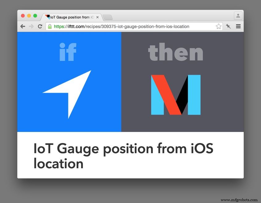 Create a Web-Enabled IoT Gauge Using Arduino, Yaler, and IFTTT