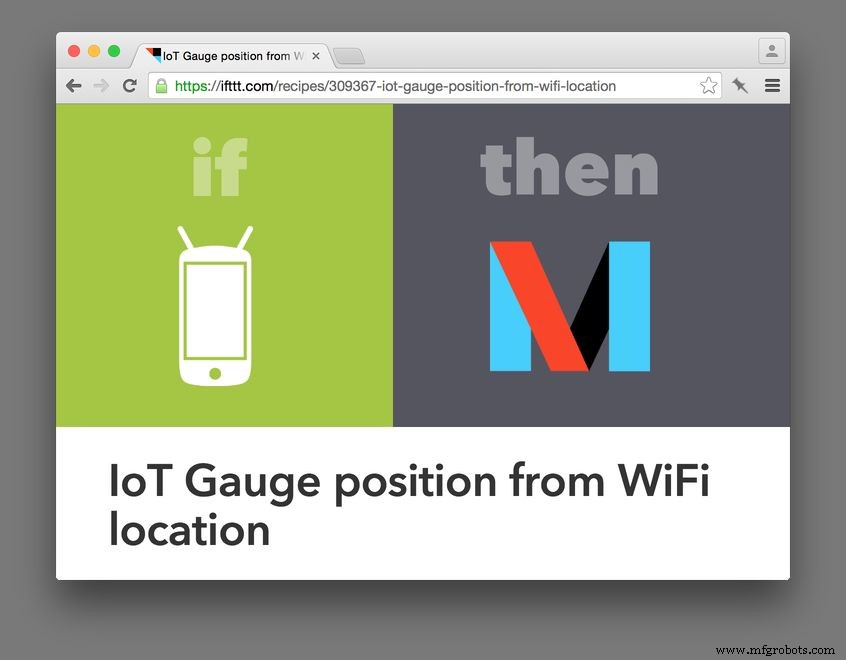 Create a Web-Enabled IoT Gauge Using Arduino, Yaler, and IFTTT
