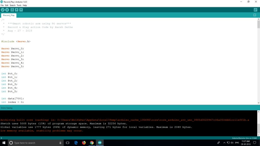 Build a Smart Arduino‑Controlled Robotic Arm: Easy DIY Tutorial