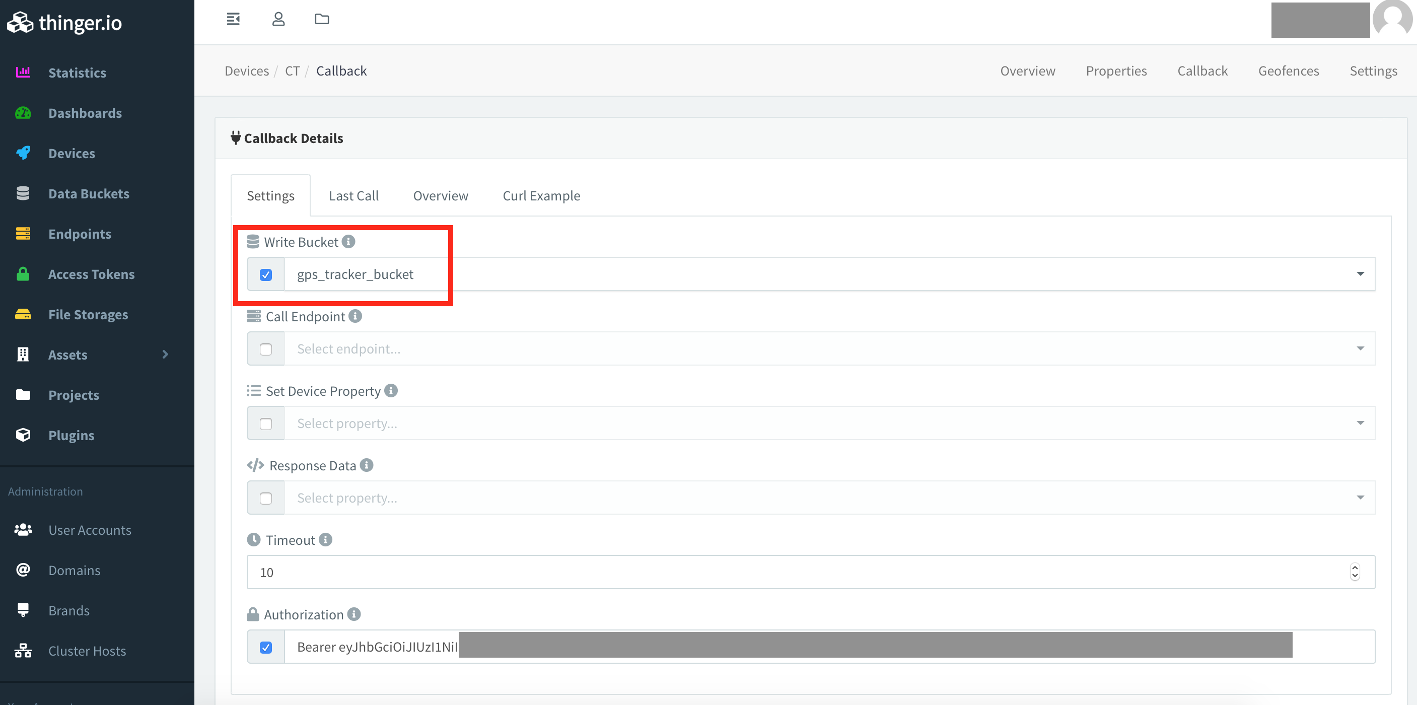 Reliable Car GPS Tracker with Real-Time Thinger.io Map Integration