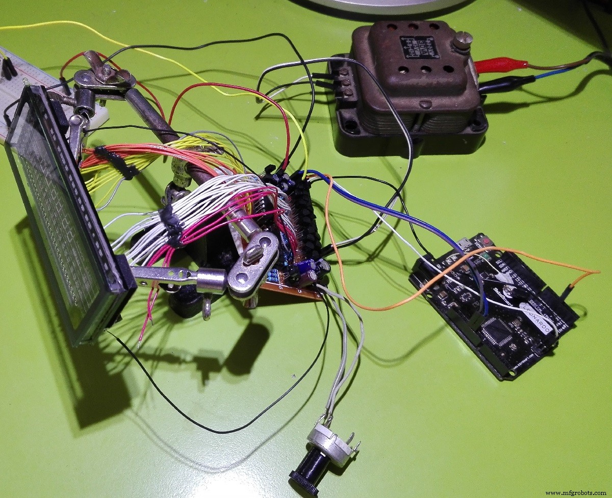 Arduino‑Based Vacuum Fluorescent Display (VFD) Controller Kit