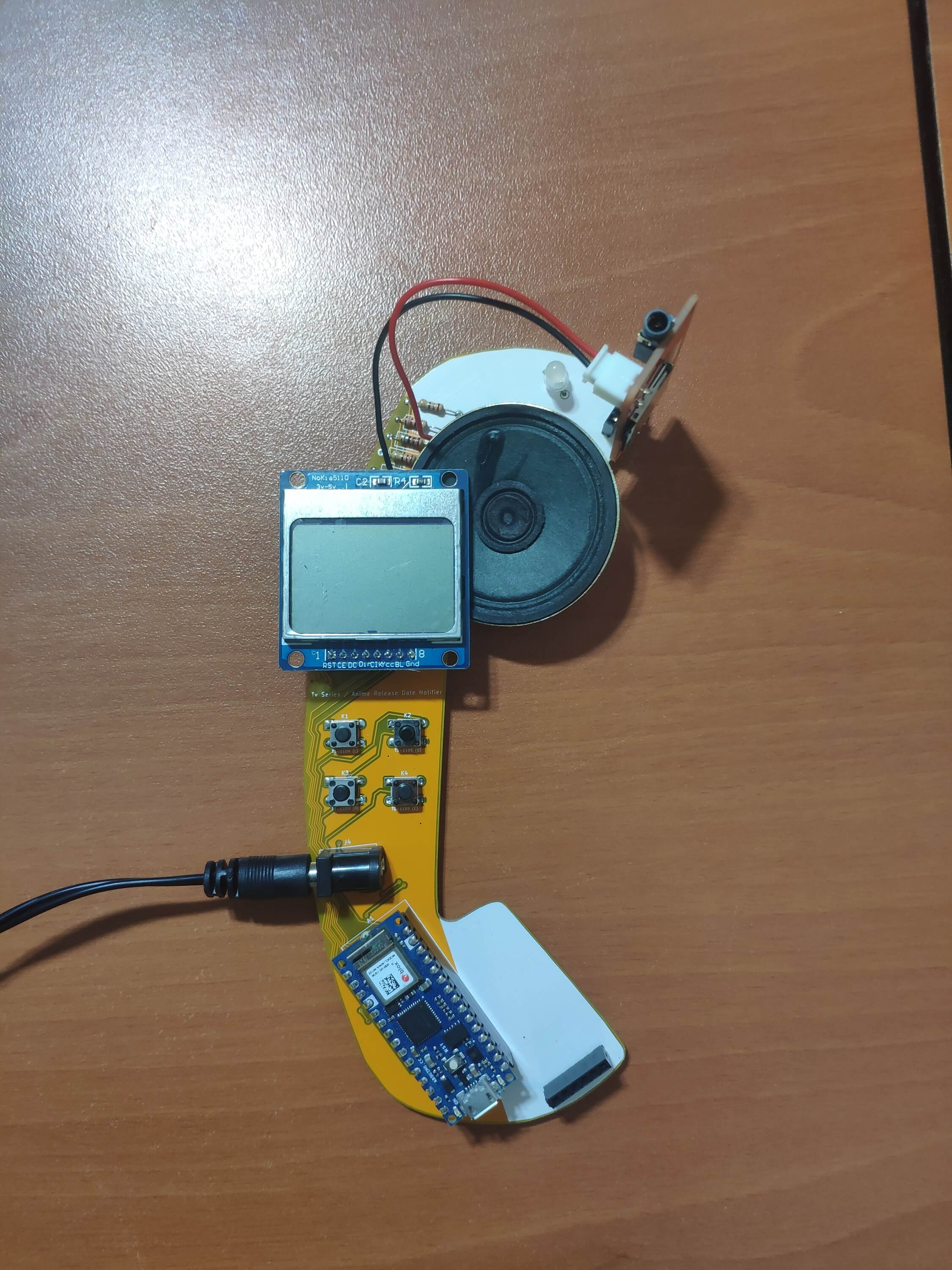 Automated TV Series & Anime Release Date Notification System